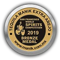 Medalla de bronce, San Francisco World Spirits Competition 2019
